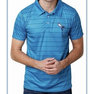 FOCO NBA Mens NBA Team Logo Polo Short Sleeve Polyester Shirt Small